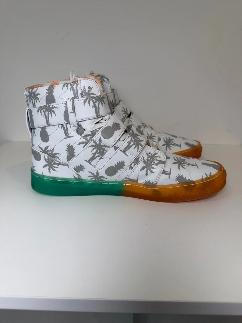 RADII Pineapple & Palm Tree Sneakers – Men’s Size 11.5 Tropical Vibes